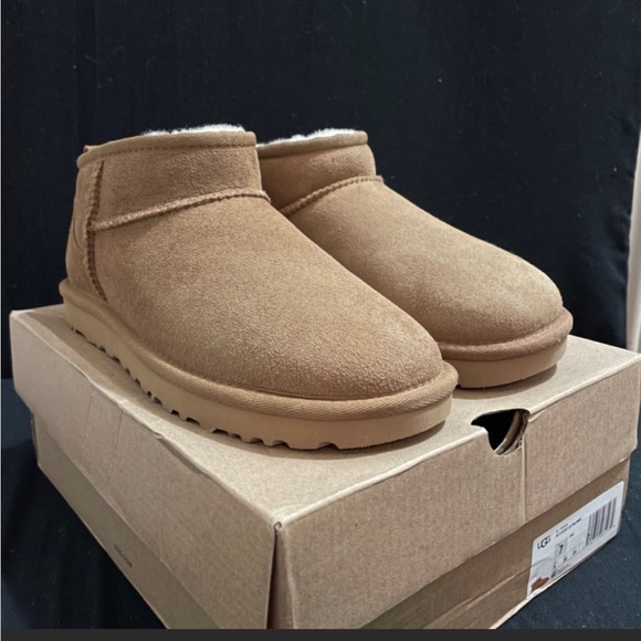 Ugg classic ultra mini - chestnut - Picture 2 of 7